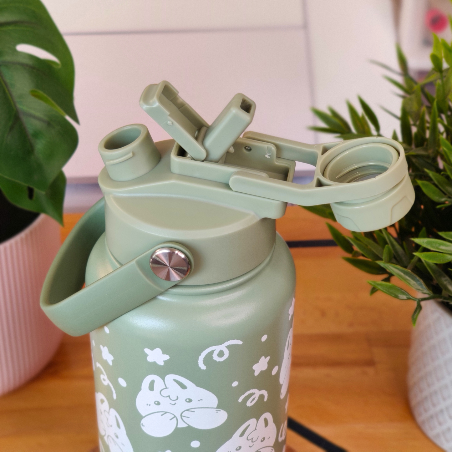 Green Insulated Bottle
