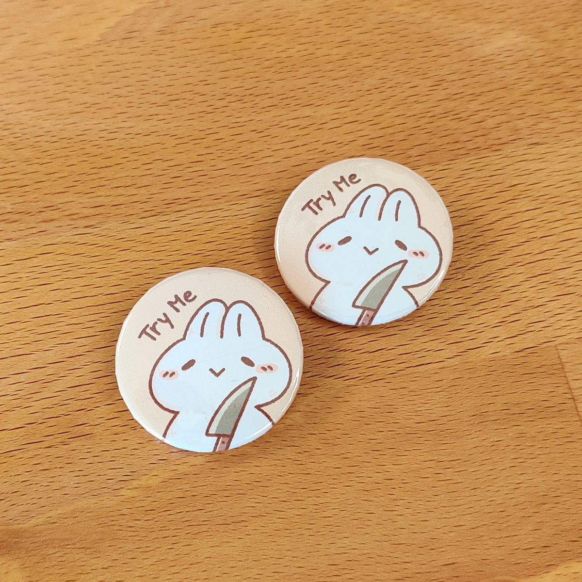 Try Me — Button