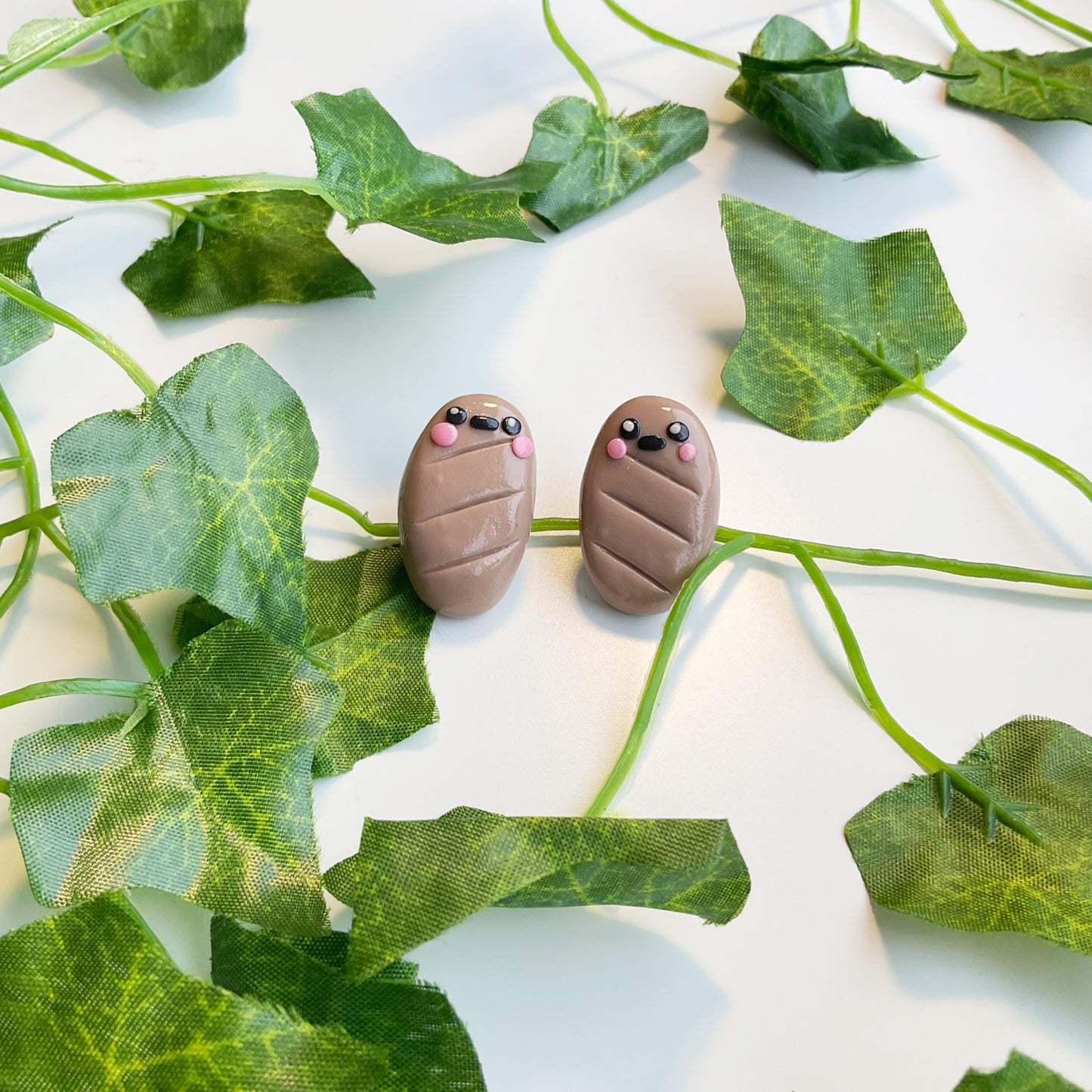 Baby Loaf — Polymer Clay Pin