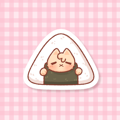 Onigiri Cat Sticker