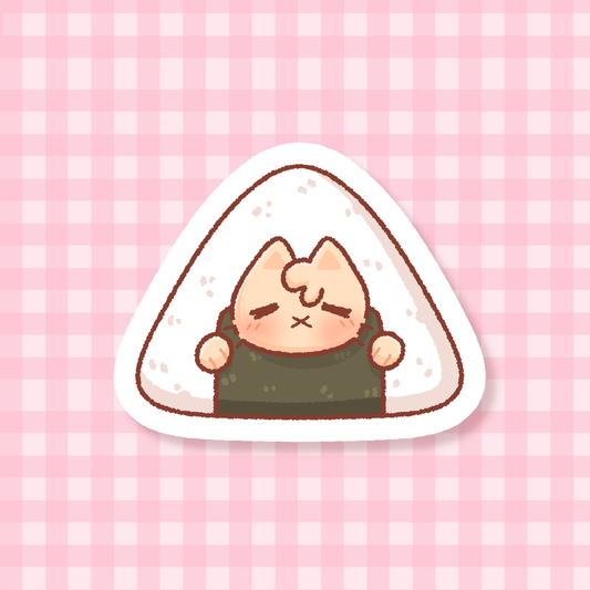 Onigiri Cat Sticker