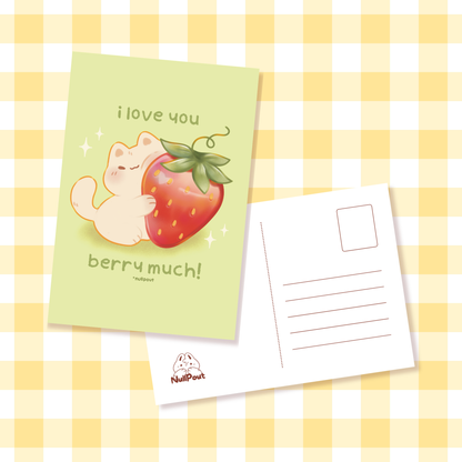 Berry Much Postcard