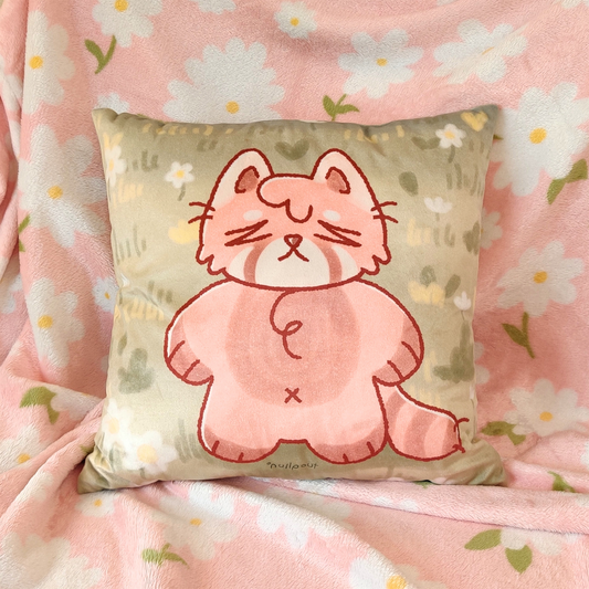 Red Panda Plush Pillow