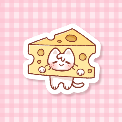 Cheese Cat Sticker