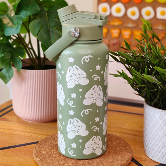 Green Insulated Bottle
