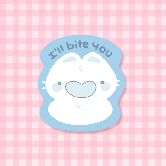 I'll bite you Sticker