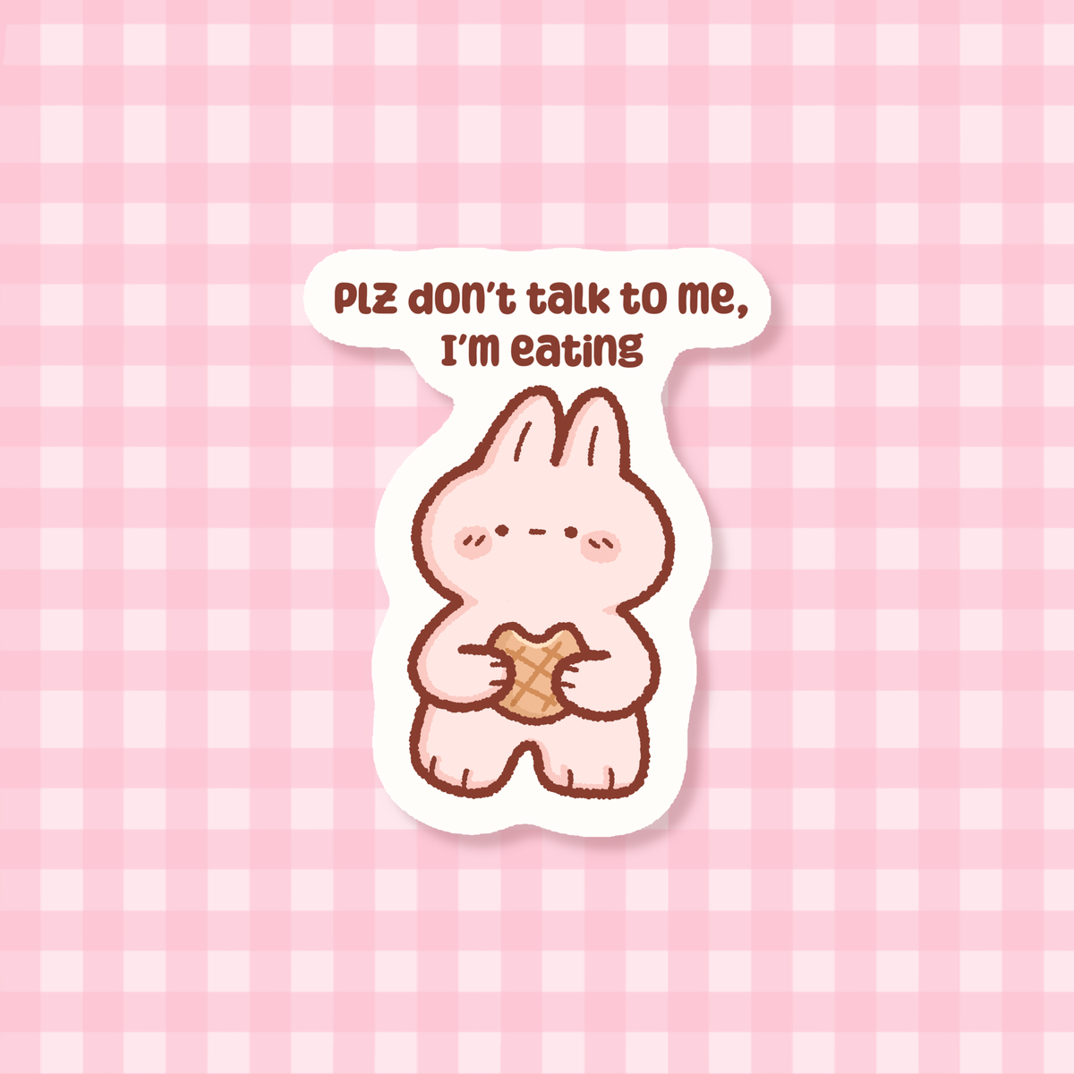 I'm Eating Sticker