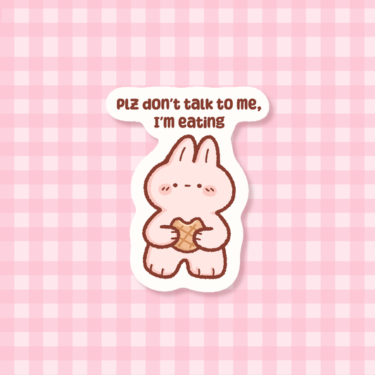 I'm Eating Sticker
