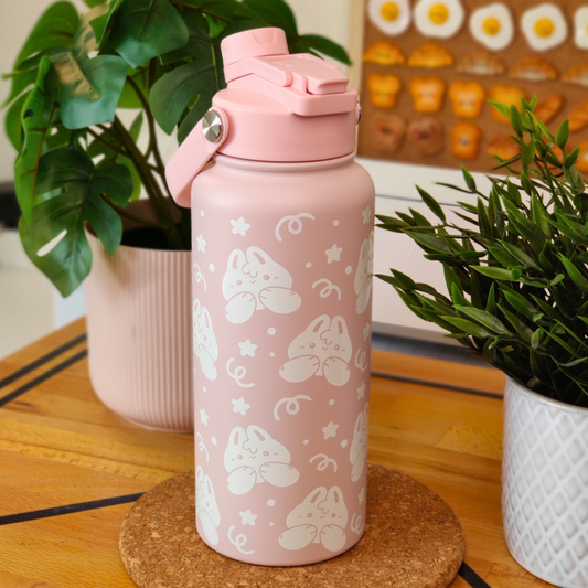 Pink Insulated Bottle