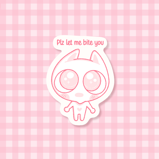 Bite You Sticker