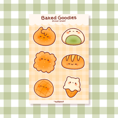 Baked Goods — Sticker Sheet