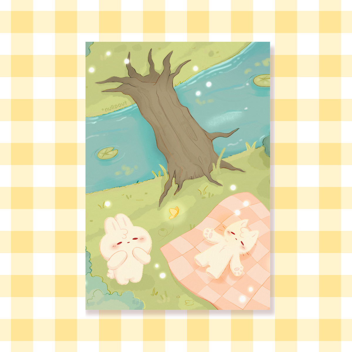 Forest Picnic Print