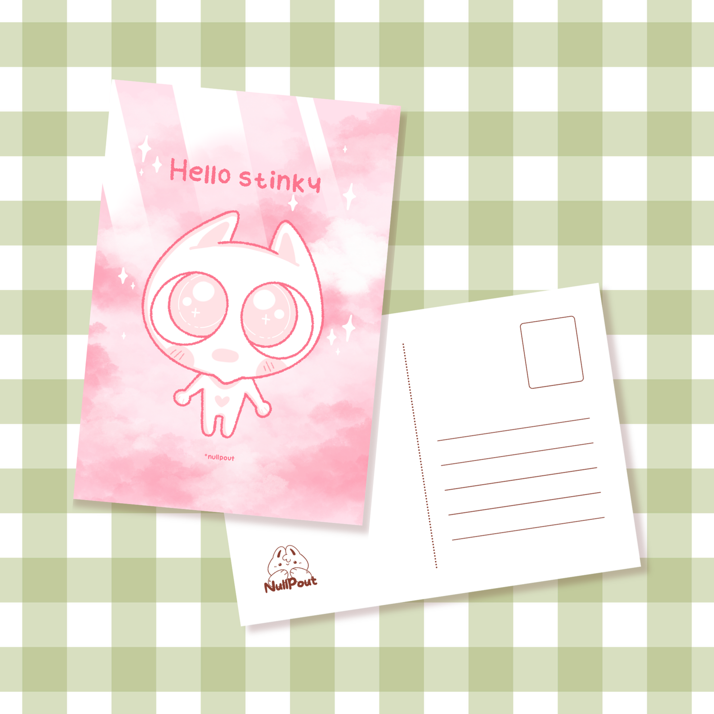 Stinky Postcard