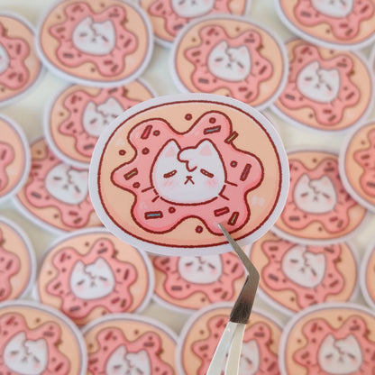 Donut Cat Sticker