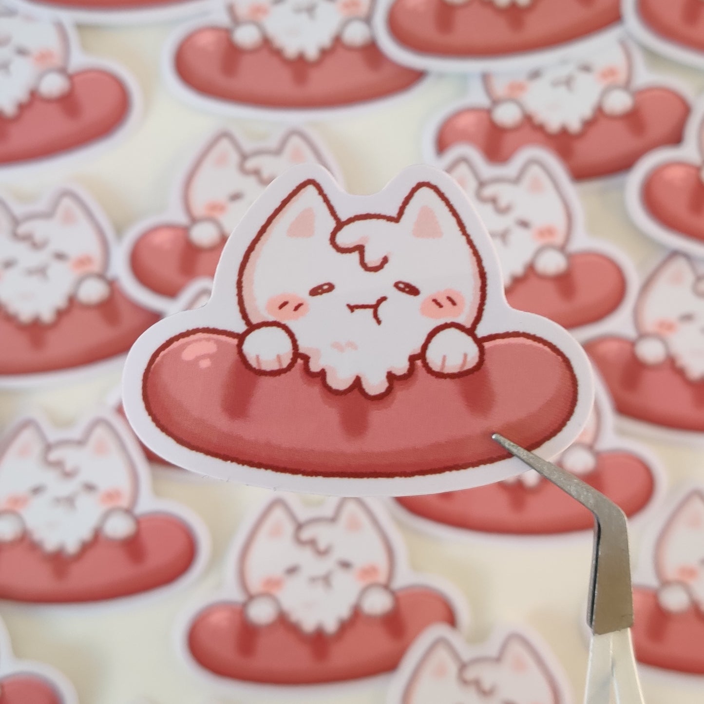 Sausage Cat Sticker