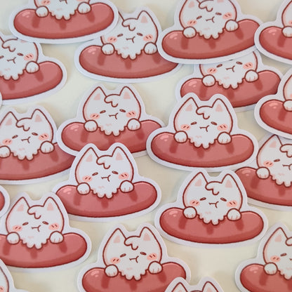 Sausage Cat Sticker