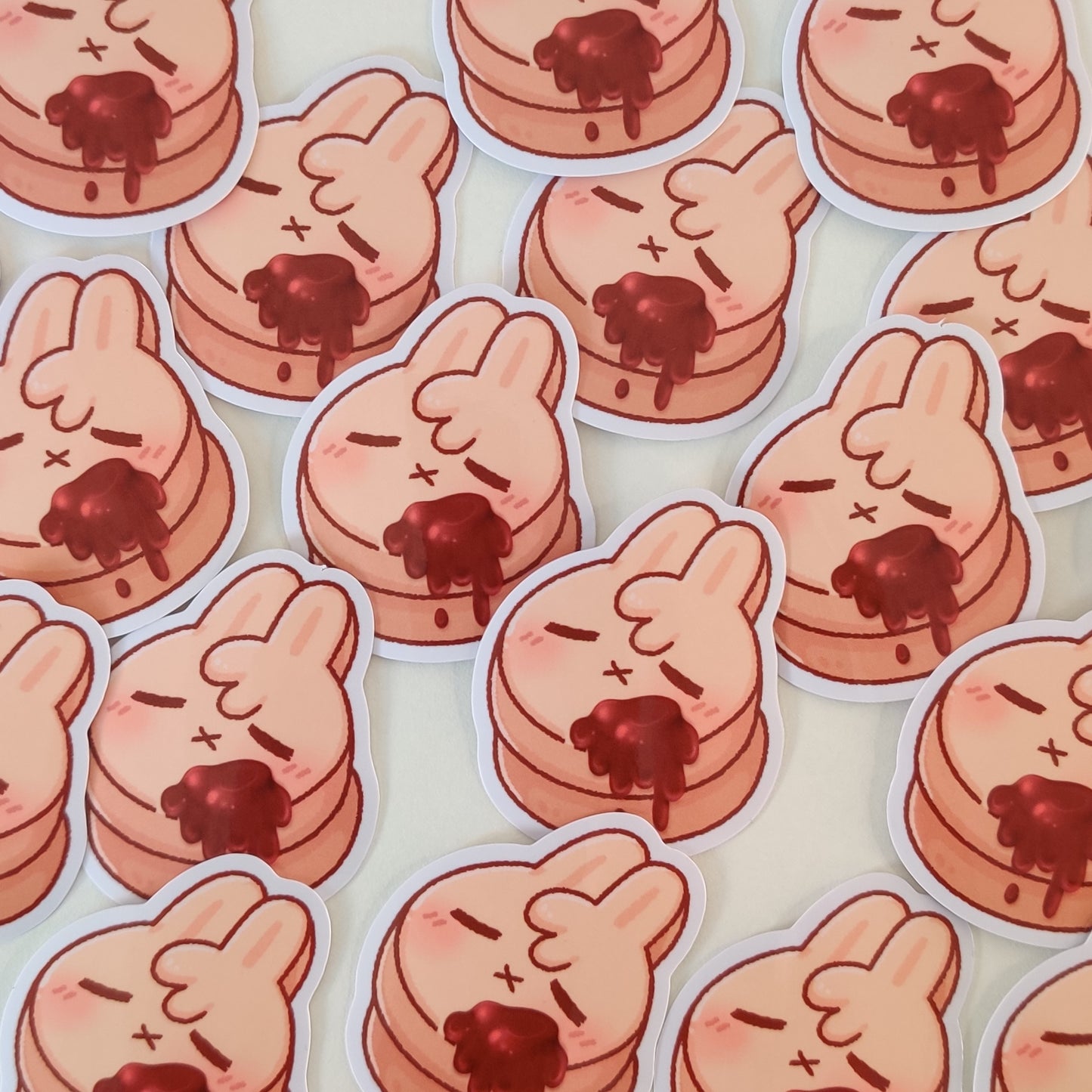 Pancake Bunny Sticker