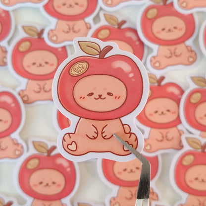 Apple Bear Sticker