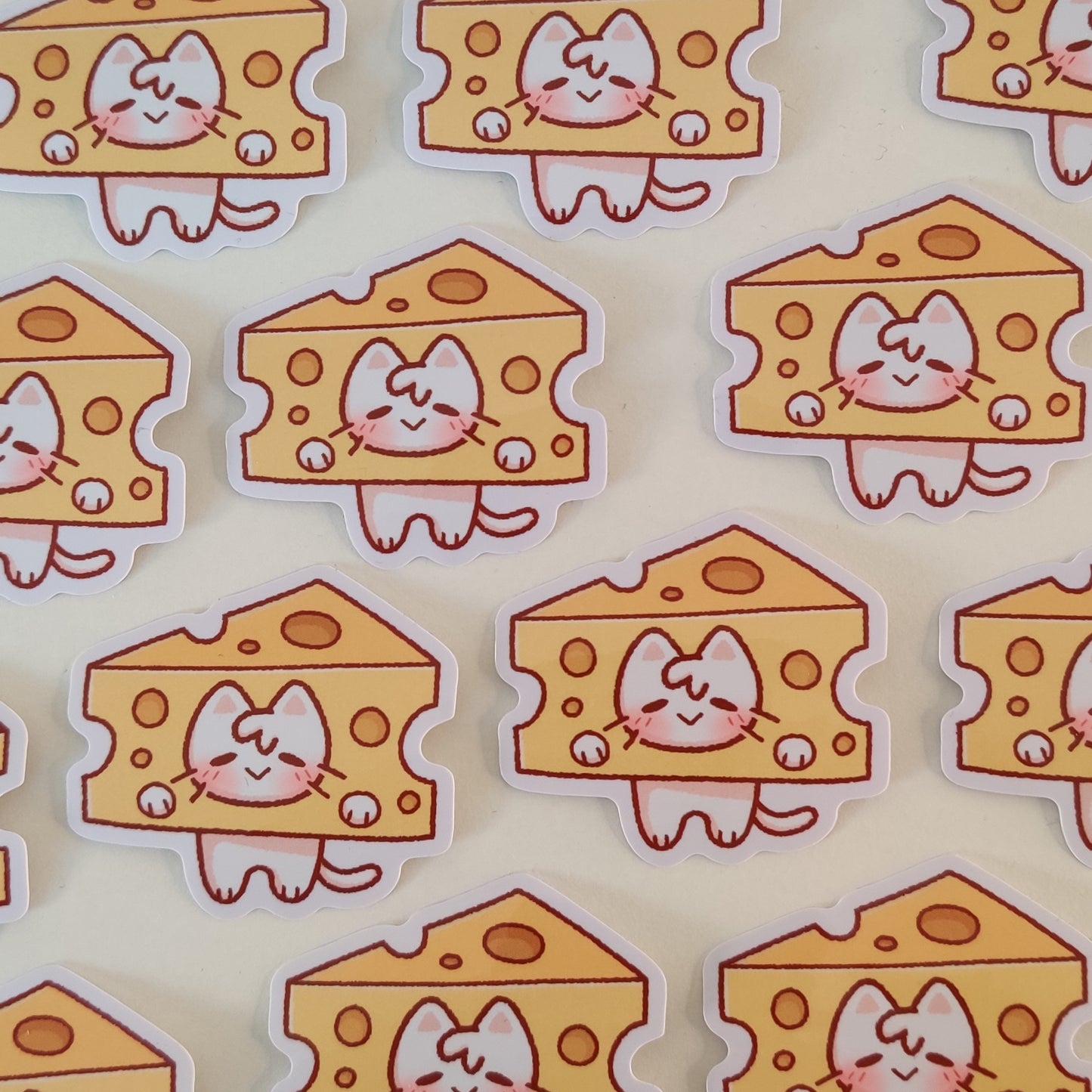 Cheese Cat Sticker
