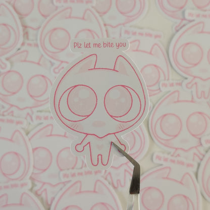 Bite You Sticker