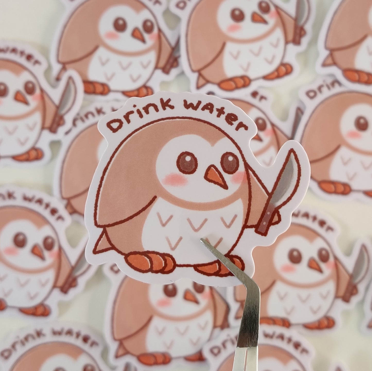 Hydration Owl Sticker