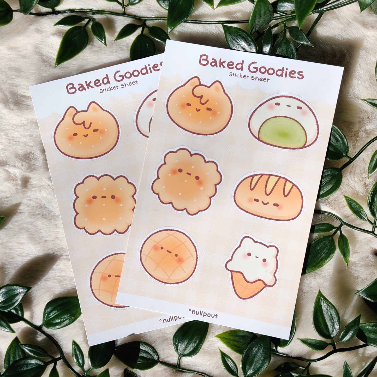 Baked Goods — Sticker Sheet