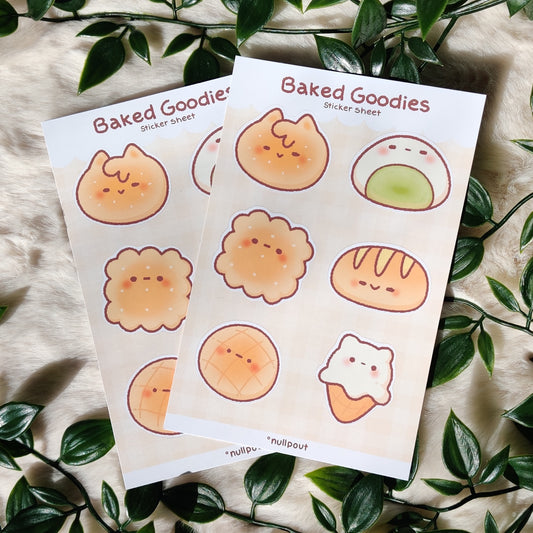 Baked Goods — Sticker Sheet