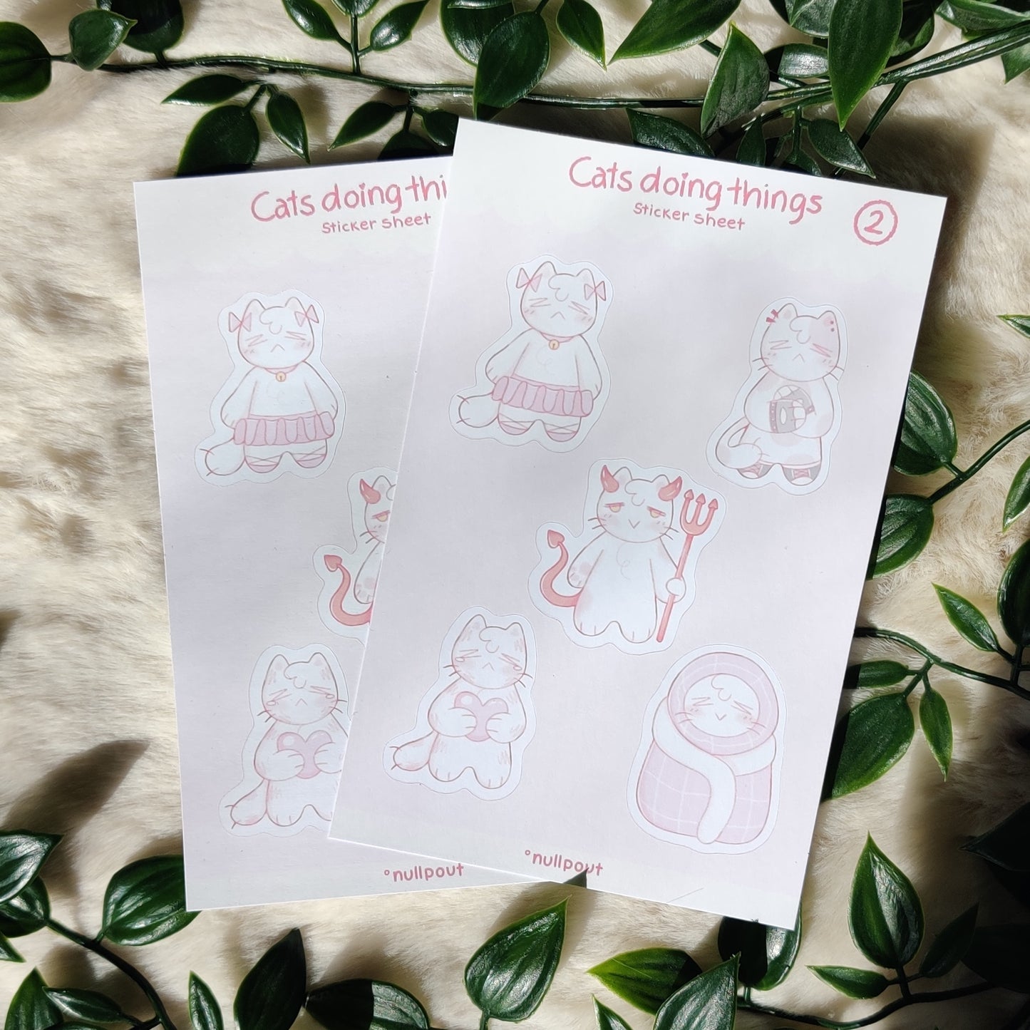 Cats Vol.2 — Sticker Sheet