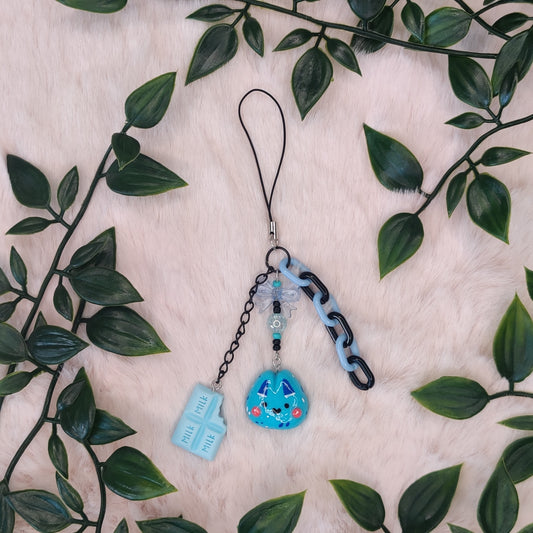 Freeze Bunny — Polymer Clay Charm