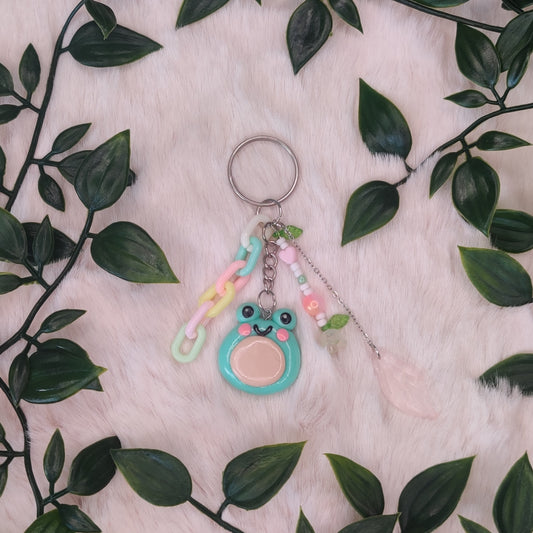 Chonky Frog — Polymer Clay Charm