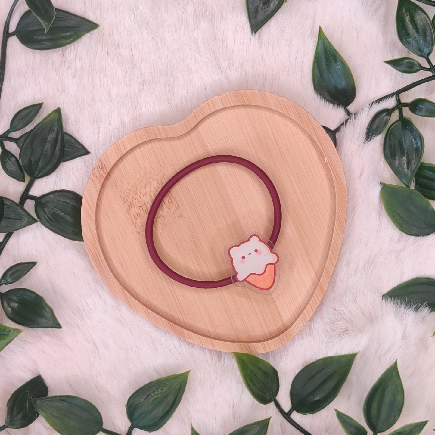 Icecream Cat Hair Tie