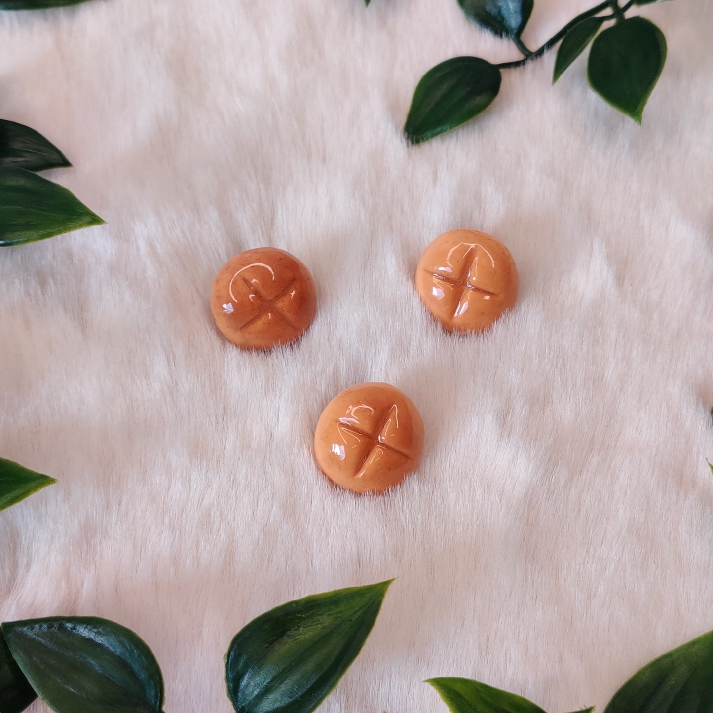 Mini Bread Bun — Polymer Clay Pin