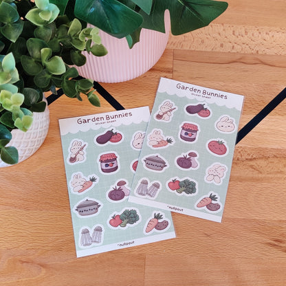 Garden Bunnies — Sticker Sheet