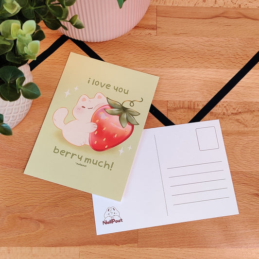Berry Much Postcard