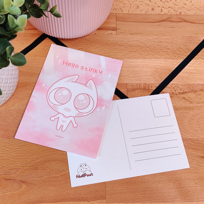 Stinky Postcard