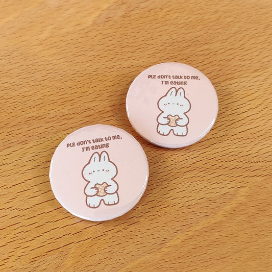 I'm Eating — Button