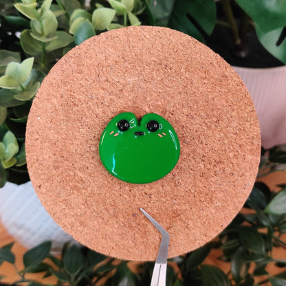 Lil' Froggies — Polymer Clay Pin