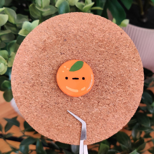 Lil' Oranges — Polymer Clay Pin