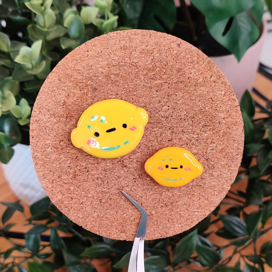 Lil' Lemons — Polymer Clay Pin