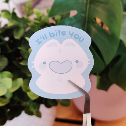 I'll bite you Sticker