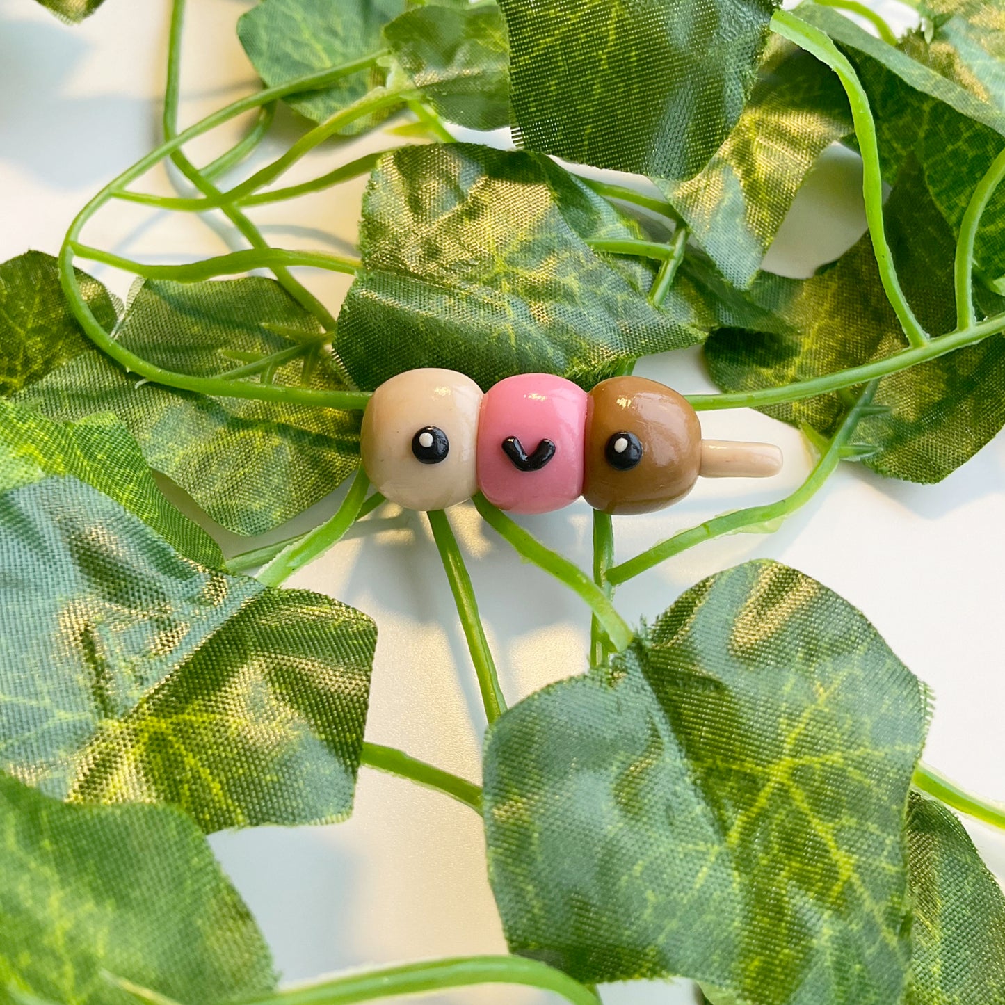 Reversible Dango — Polymer Clay Pin