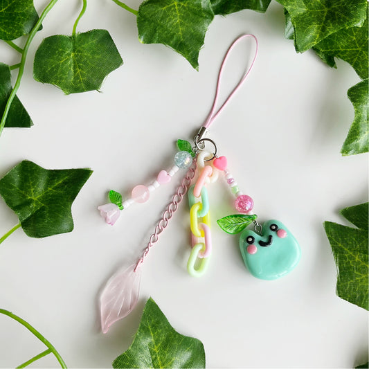 Pastel Frog — Polymer Clay Charm