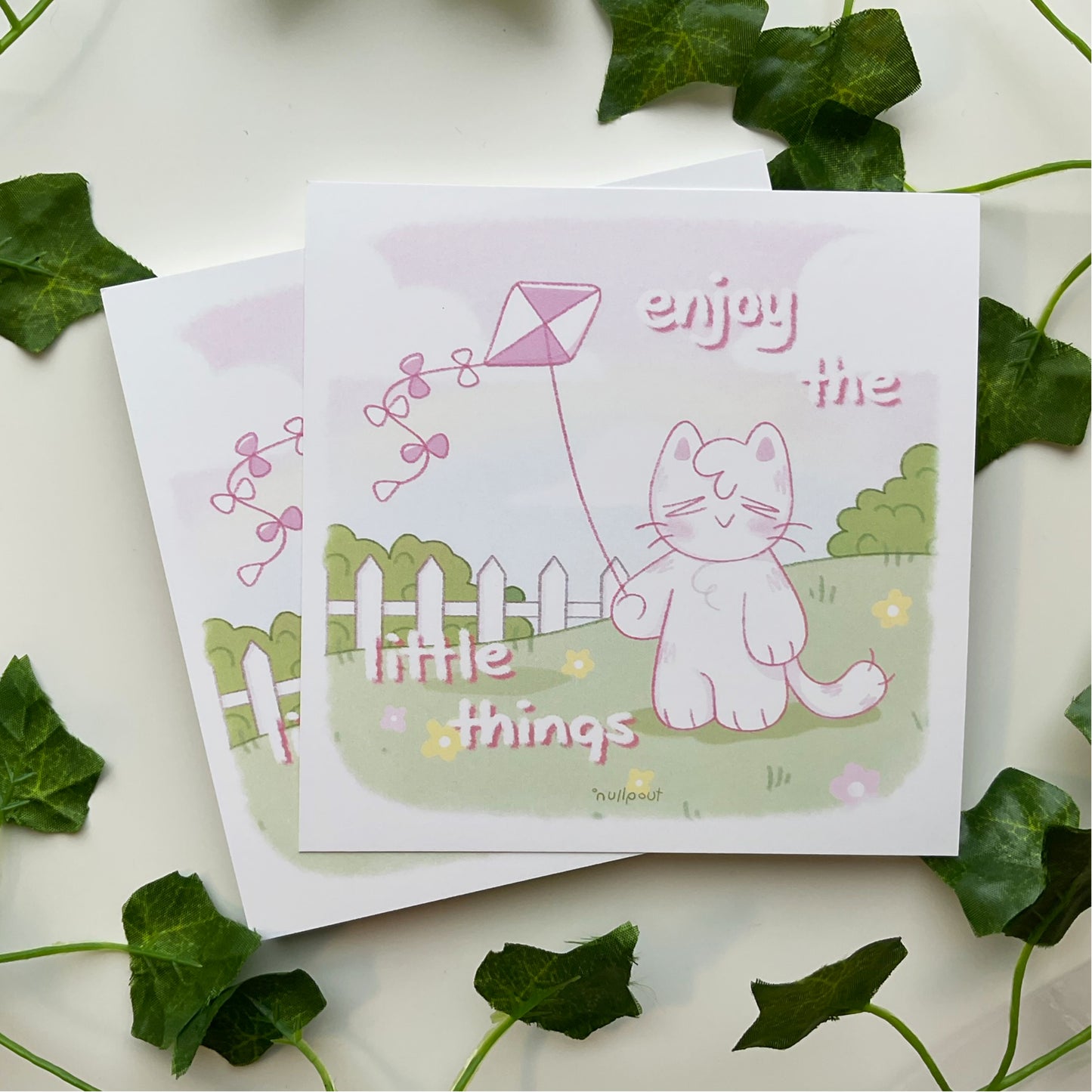The Little Things Square Print