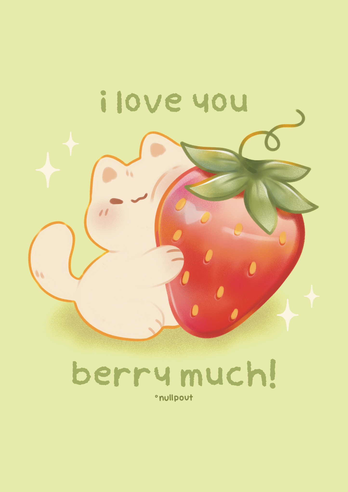 Berry much postcard